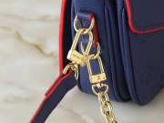 Uubags Louis Vuitton M46595 Pochette Metis East West In Navy Blue 21.5x13x6.5cm - 3