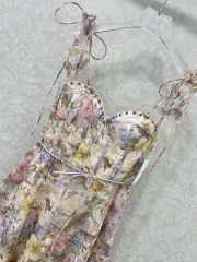 Uubags Zimmermann floral-print maxi dress in pink - 2