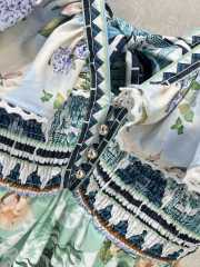 Uubags Zimmermann Camilla crystal-embellished cotton minidress - 3