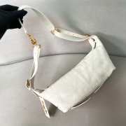 Uubags Dior Small D-Journey Bag in Vintage White Smooth Calfskin 25.5x14.5x14cm - 1