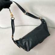 Uubags Dior Small D-Journey Bag in Vintage Black Smooth Calfskin 25.5x14.5x14cm - 1