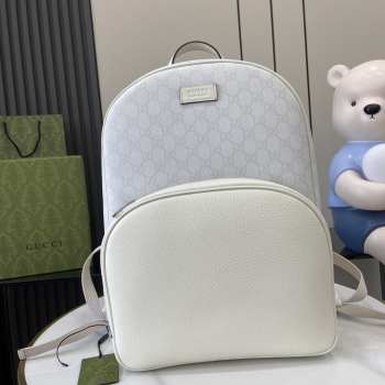 Uubags Gucci backpack in white 40x29x14cm