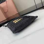 Uubags Miu Miu woven fabric mini-bag black 20x23cm - 6