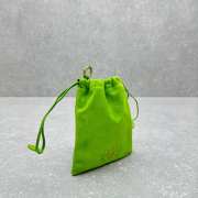 Uubags Miu Miu Green Suede Pouch 18x20cm - 3
