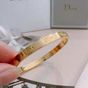 Uubags Dior Code Bangle Gold-Finish Metal - 6