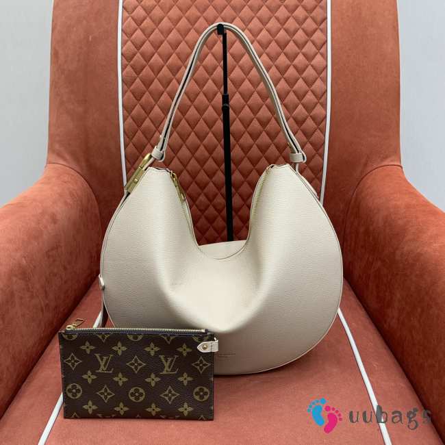 Uubags Louis Vuitton M14635 Low Key Cookie MM Bag White 32x26x5cm - 1