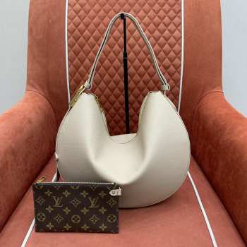 Uubags Louis Vuitton M14635 Low Key Cookie MM Bag White 32x26x5cm