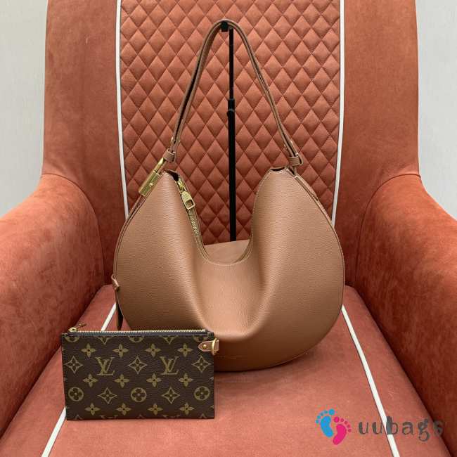 Uubags Louis Vuitton M14642 Low Key Cookie MM Bag Cognac Brown 32x26x5cm - 1