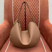 Uubags Louis Vuitton M14642 Low Key Cookie MM Bag Cognac Brown 32x26x5cm - 5