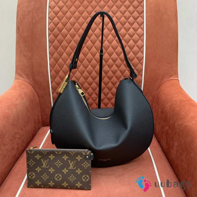 Uubags Louis Vuitton M14417 Low Key Cookie MM Bag Black 32x26x5cm - 1