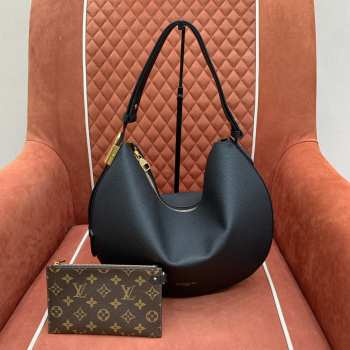 Uubags Louis Vuitton M14417 Low Key Cookie MM Bag Black 32x26x5cm