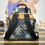 Uubags Louis Vuitton N40755 Montsouris Cargo Backpack Damier Marina Blue 34x40x17cm - 3