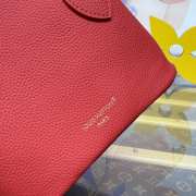 Uubags Louis Vuitton M14997 Neverfull Inside Out BB LV x TM bag monogram denim with cherry motif 26.5x16.5x11cm - 3