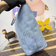 Uubags Louis Vuitton N00198 Nevereverfull Bag Denim Blue 60x38x23cm - 4