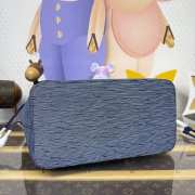 Uubags Louis Vuitton M14856 Neverfull MM Bag Denim Blue 31x28x14cm - 2