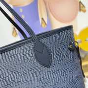 Uubags Louis Vuitton M14856 Neverfull MM Bag Denim Blue 31x28x14cm - 3