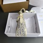 Uubags Dior 30 Montaigne Wanderlust Mini Bag Blue Dior Oblique Chambray 26x12x7cm - 5