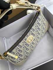 Uubags Dior 30 Montaigne Wanderlust Mini Bag Blue Dior Oblique Chambray 26x12x7cm - 4