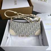 Uubags Dior 30 Montaigne Wanderlust Mini Bag Blue Dior Oblique Chambray 26x12x7cm - 2