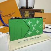 Uubags Louis Vuitton M30829 Coin Card Holder In Green 8x14.5x1cm - 6