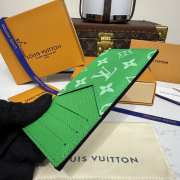 Uubags Louis Vuitton M30829 Coin Card Holder In Green 8x14.5x1cm - 3