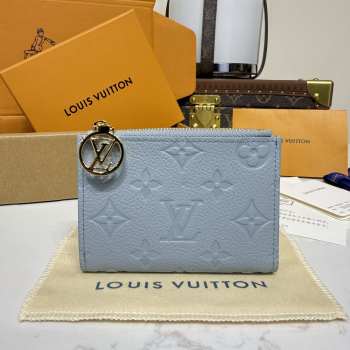 Uubags Louis Vuitton M83587 Lisa Wallet In Olympic Blue 9x11.5x1.5cm