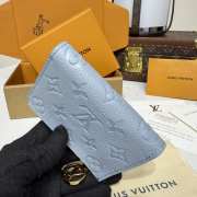 Uubags Louis Vuitton M83587 Lisa Wallet In Olympic Blue 9x11.5x1.5cm - 4