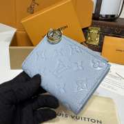 Uubags Louis Vuitton M83587 Lisa Wallet In Olympic Blue 9x11.5x1.5cm - 3