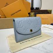 Uubags Louis Vuitton M83641 Rosalie Coin Purse In Olympic Blue 11x8x2.5cm - 3