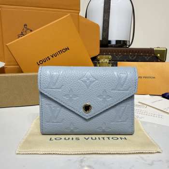 Uubags Louis Vuitton M64060 Victorine Wallet In Olympic Blue 12x9.5x2.5cm