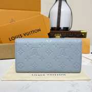 Uubags Louis Vuitton M17779 Sarah Wallet In Blue Washed 19x10.5x2cm - 6