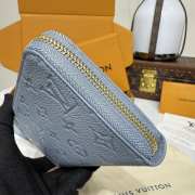 Uubags Louis Vuitton M82212 Zippy Wallet Blue Washed 19.5x10.5x2.5cm - 3