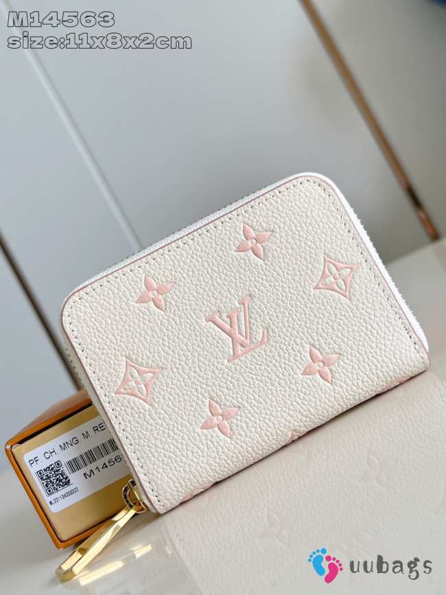 Uubags Louis Vuitton M14563 Zippy Coin Purse Bicolor Eden 11x8.5x2cm - 1