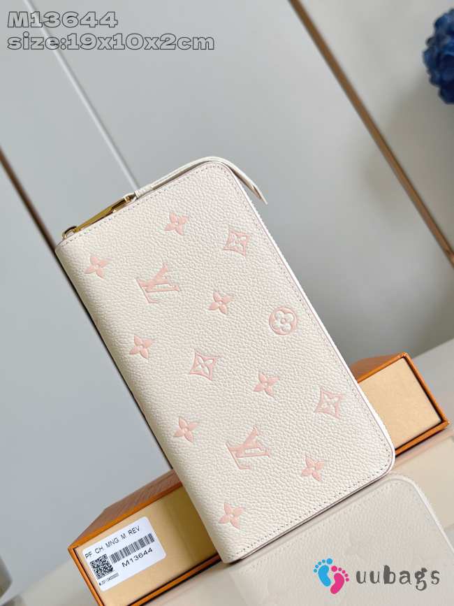Uubags Louis Vuitton M13644 Zippy Wallet Bicolor Eden 19.5x10.5x2.5cm - 1