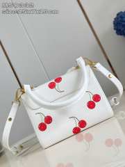 Uubags Louis Vuitton M13239 LV x TM Twist PM white Epi grained cowhide leather 19x15x7cm - 6