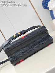 Uubags Louis Vuitton M13239 LV x TM Twist PM black Epi grained cowhide leather 19x15x7cm - 5