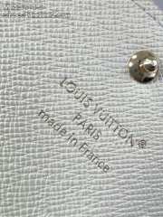 Uubags Louis Vuitton M25745 Rosalie Coin Purse Damier Azur Calfskin 11x8x2.5cm - 2