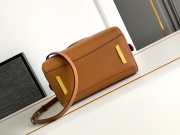 Uubags Givenchy Mini Antigona Cube bag in brown leather 13x19x22cm - 5