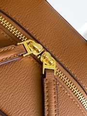 Uubags Givenchy Mini Antigona Cube bag in brown leather 13x19x22cm - 2