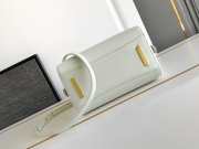 Uubags Givenchy Mini Antigona Cube bag in white leather 13x19x22cm - 6