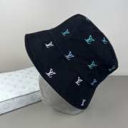 Uubags Louis Vuitton M7978L Blason Shading Denim Bucket Double Sided Hat In Black - 5