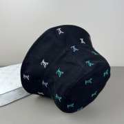 Uubags Louis Vuitton M7978L Blason Shading Denim Bucket Double Sided Hat In Black - 2