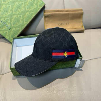 Uubags Gucci Original GG baseball canvas cap black
