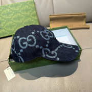 Uubags Gucci Original GG baseball denim cap black - 4