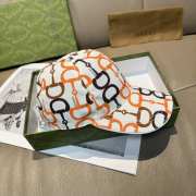 Uubags Gucci cap white/ green/ orange - 5