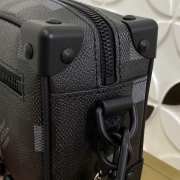 Uubags Louis Vuitton M14922 Mini Soft Trunk Box Bag Black 18.5x13x8cm - 5