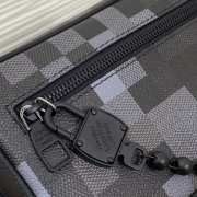 Uubags Louis Vuitton M14922 Mini Soft Trunk Box Bag Black 18.5x13x8cm - 2