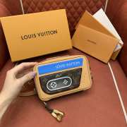 Uubags Louis Vuitton M14062 Baladeur Bag Cowhide and Monogram Canvas 19x13.5x5.5cm - 6