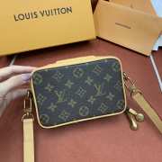 Uubags Louis Vuitton M14062 Baladeur Bag Cowhide and Monogram Canvas 19x13.5x5.5cm - 5