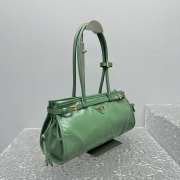 Uubags Prada Green Bonnie Medium Handbag 32x15x13cm - 4